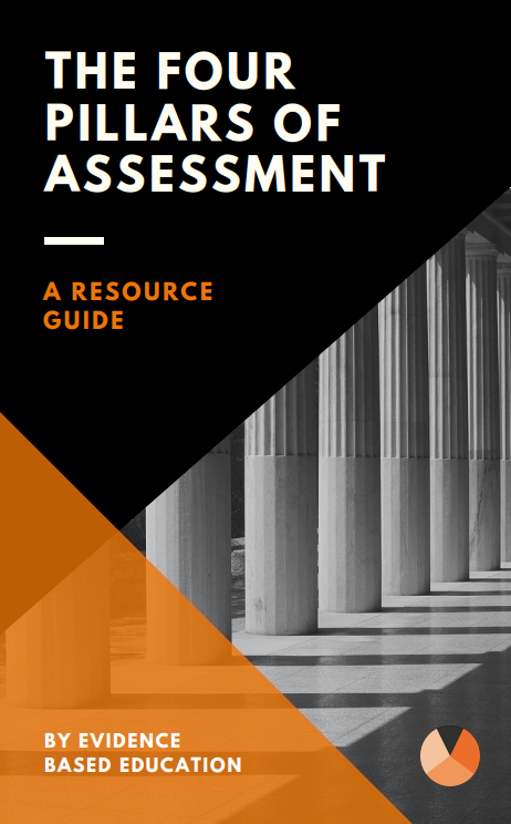 The four pillars of assessment eBook cover